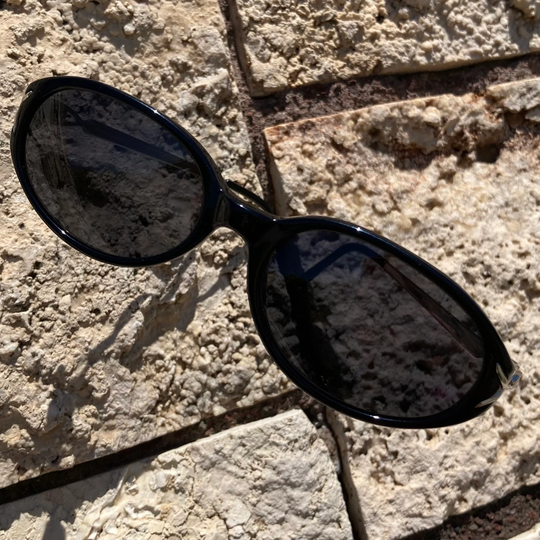 Versace V43 Sunglasses Made in Italy Colour Black Silver