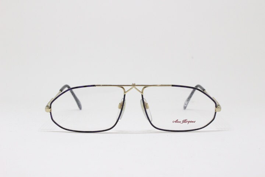 Ann Jurgens 80S Vintage Glasses Model 117 Made in Germany. Extraordinary Low Profile Optical Frames. Nos Eyeglasses. Rx Spectacles