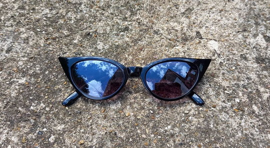 Sunglasses Black 1950S Style Catseye Rockabilly