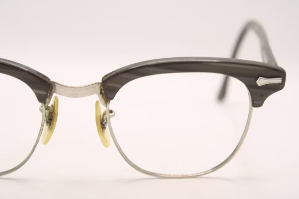 Shuron Genuine Vintage Browline 1950S Eyeglasses Malcolm X Glasses