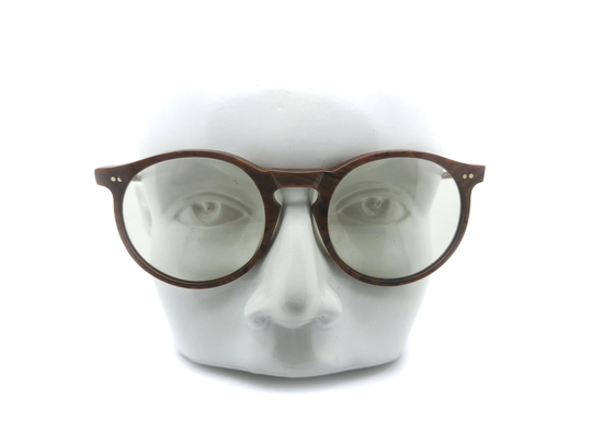 Vintage 1980S Anglo American Mod 110 Sp Bur Brown Glasses Frames // Designer Prescription Eyeglasses