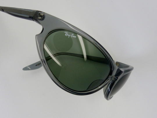 Vintage Ray-Ban B&l W2199 Sidestreet Smoke Wraps Sunglasses New