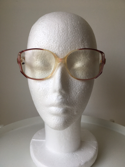 Accent Vintage 80's Eyeglasses, Women Glasses, 80S Large Round Butterfly Ladies Retro Look, Boho Style, Swedish Design