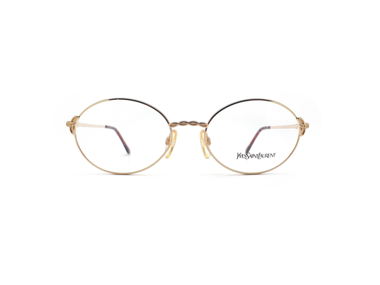 Vintage Yves Saint Laurent 4079 Y101 80S Glasses Frames // 1980S Designer Eyeglasses