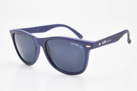 Vintage Man Sunglasses Bolle 431 Blue Lenses Eyewear Glasses Occhial Metal Aviator Gold Frame Classis Plastic