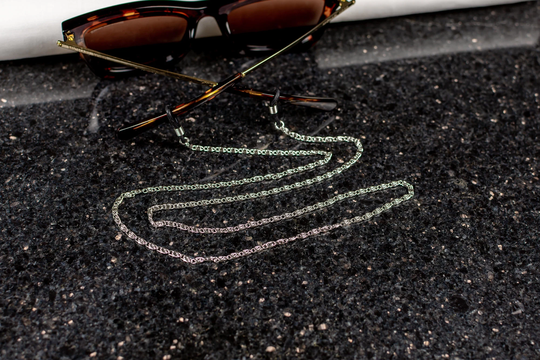 Silver Eyewear Chain By Ad Jewellery Designers/Gift For Her/Stainless Steel Eywear Chain