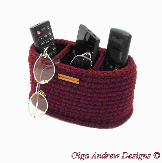 Large Oval Tall Divided Glasses/Phone/Remote Stand Holder, Nightstand Organizer, Remote Glasses Holder, Phone Stand, Olgaandrewdesigns