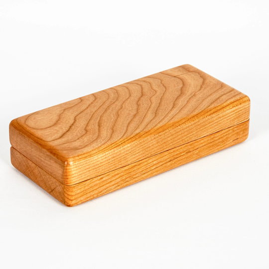 Wood Eyeglasses Case Cherry Handmade