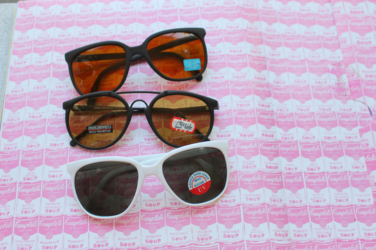 1980S Vintage Sunglasses Set..instant Collection. Mirror Lens. Retro. Set Of 3. Vintage Sunglasses. Shades. Aviators. Wayfarers. Clubmaster