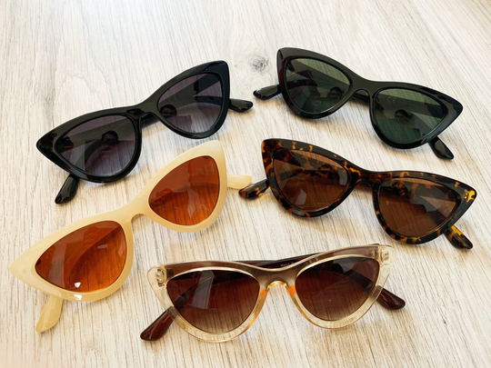 Women Retro Triangle Cat Eye Sunglasses Sunglasses Cateye