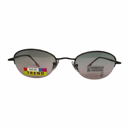 Y2K Vintage, Foster Grant Sunglasses, Unisex Round Grey & Pink Gradient Lenses, Brand New, Deadstock, Eyewear