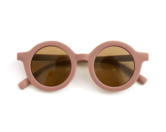 Kid's Sunglasses Mauve Baby Sunnies Toddler Girl Eye Wear Kid