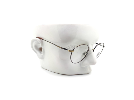 Vintage Daks Dk1 Col 01 90S Round Glasses Frames // 1990S Designer Eyeglasses