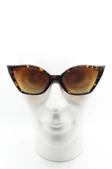 90S Vintage Pointed Cat Eye Sunglasses. Slender Tortoise Frame With Sultry Graduated Lenses. Womens 50S Style Rockabilly Pin Up Shades