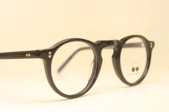 Black Retro Horn Rim Glasses P3 Frames 1960S Vintage Style Eyewear