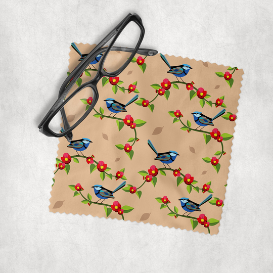 Bird - Wren Microfiber Lens Cleaning Cloth For Eyeglasses, Cameras, Smartphones & All Screens