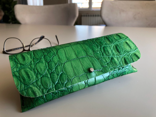 Sunglasses Case | Glasses Leather For Reading Eyeglass Pouch Soft Anniversary Gift