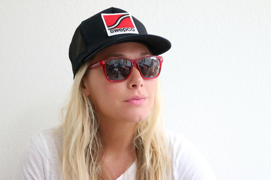 1980S Candy Red Wayfarer Sunglasses // U.s.a. Made