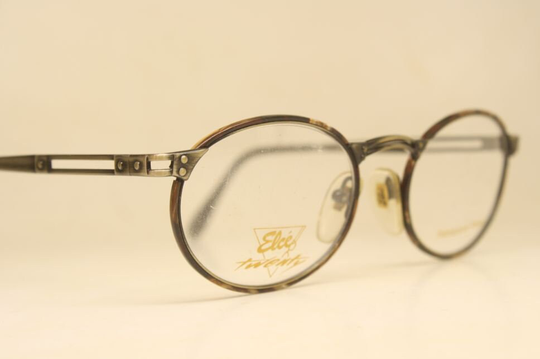 Vintage Eyeglass Frames France Bronze 1980S Eyewear