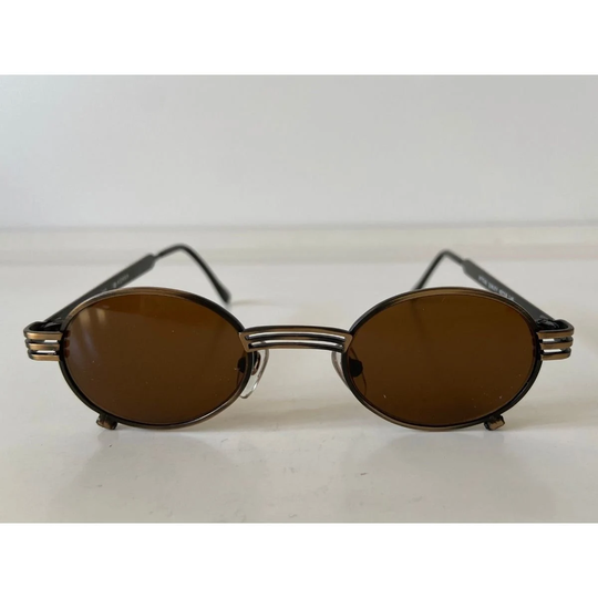 Round Triple Lined Bridge Rare Vintage Sunglasses