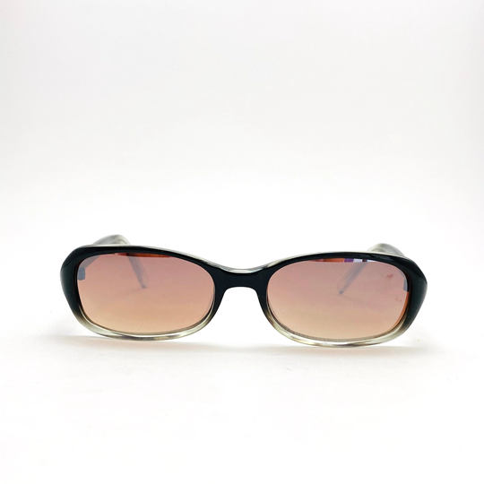 True Vintage 90S Transparent Oval Grey Deadstock Rectangle Sunglasses