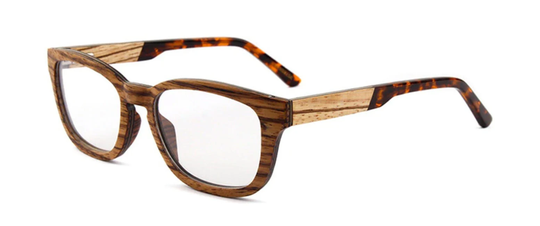 Handmade Wood Prescription Glasses Frame For Men & Women, Reading Glasses, Wooden Optical Eyeglass