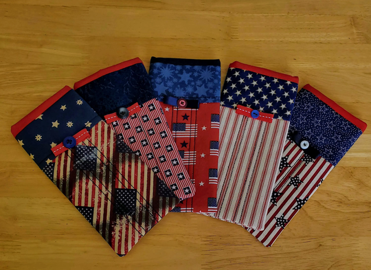 Eyeglass Cases With American Flag, Americana, Patriotic, Us Stars & Stripes, Old Glory