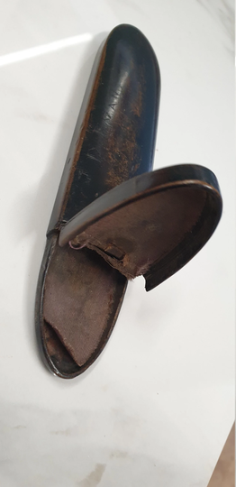 Antique Wood Glasses Case