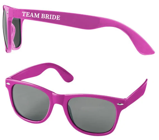 Personalised Wedding Sunglasses Favours