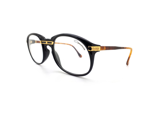 Vintage Derapage Ob 80S Black Glasses Frames // 1980S Designer Eyeglasses