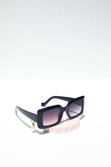 Mocktini Rectangle Sunglasses - Unique Sunglasses, Fashion Designer Shades, Party Custom Trendy Sunnies