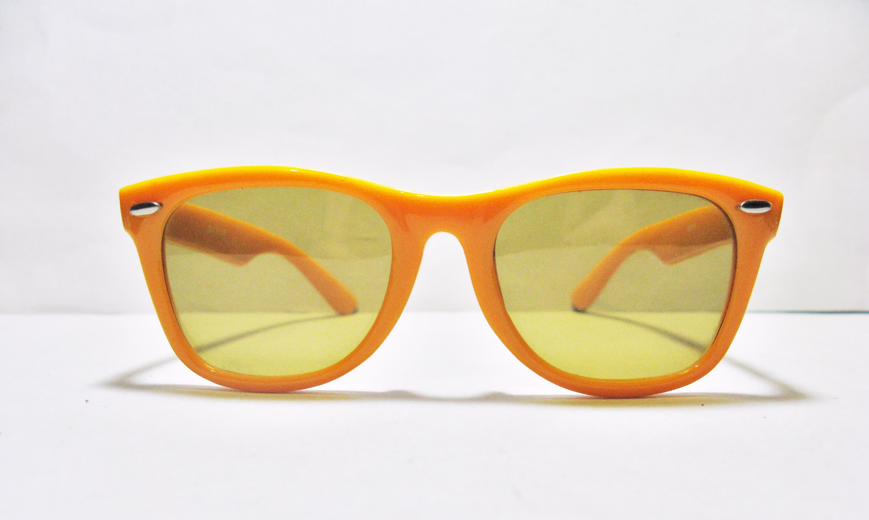 Linda Farrow Wayfarer Sunglasses Designer Signed Incl Originl Named Pouche 1980S Vintage Retro Eyeware