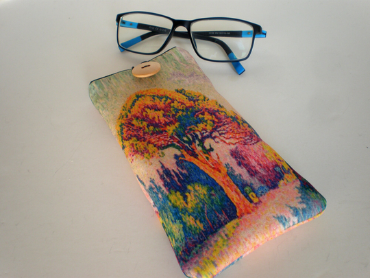 Famous Paintings Glasses Case, Paul Signac Sleeve, Sunglasses Eyeglasses Case