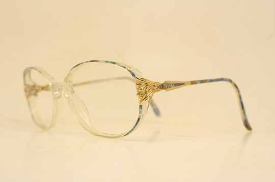 Vintage Blue Advantage Eyewear Eyeglasses Unused New Old Stock 1980S
