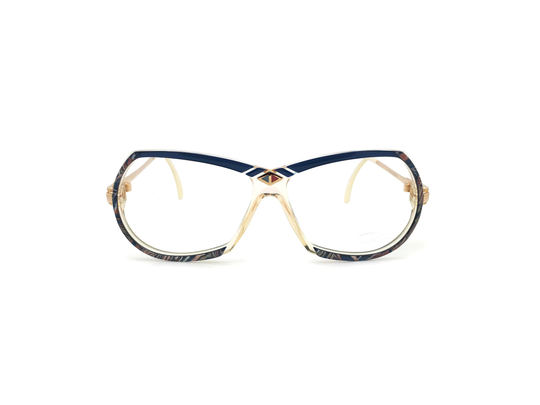 Vintage Cazal Mod 196 Col 258 80S Glasses Frames // 1980S Designer Eyeglasses