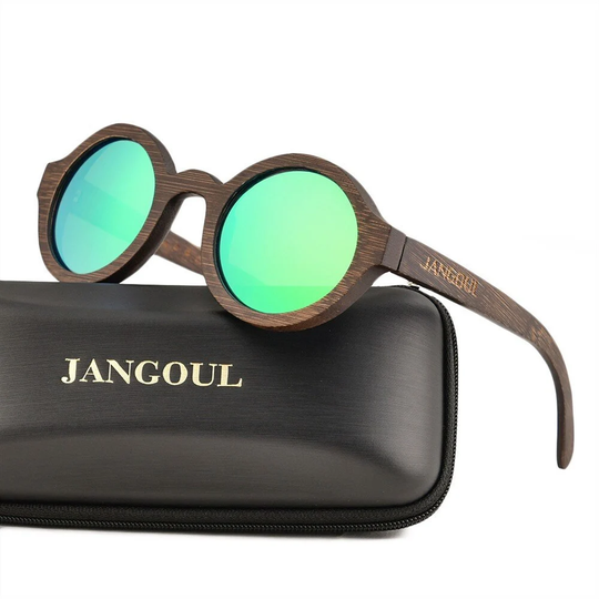 Design Wood Sunglasses Classic Bamboo Wooden Sun Glasses Natural Men Women Retro Handmade Eyewear