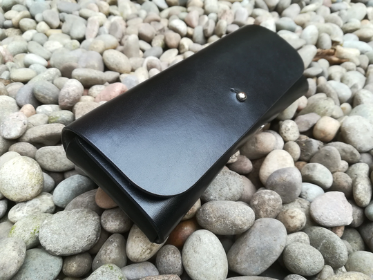 Leather Glasses Case Handmade in Premium Italian Leather, Sunglasses Case, Leather Spectacles Eyeglasses