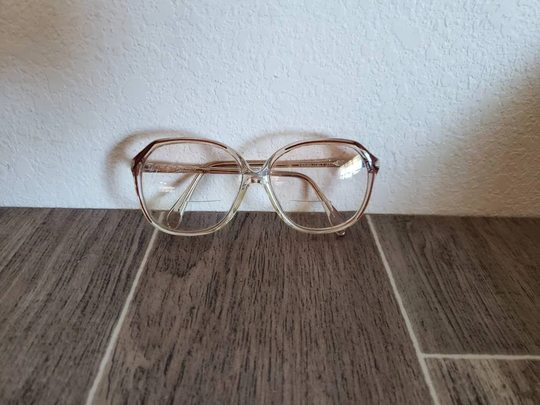 Vintage Adensco 1000 Full Rim Ladies Eyeglasses For Your Prescription | Large Plastic Frames Oversized Frame Italy