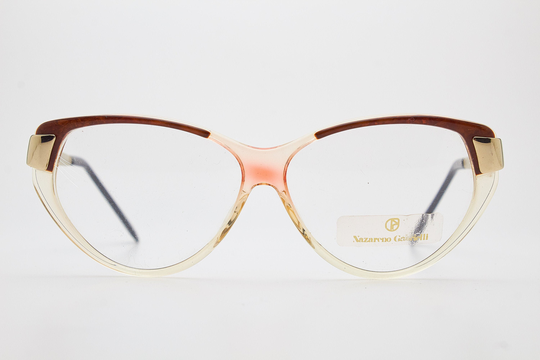 Vintage Woman Eyewear Nasaredo Gabrielli 063 Metal Frame Glasses Historic Collection Italian Sunglasses Accessories