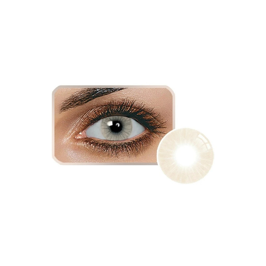 (Amber/0) Colorblind Colored Eye Contacts Lenses, Eye Colored Contacts Lenses