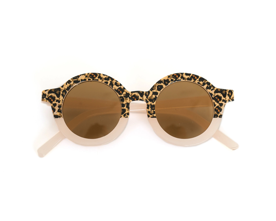 Toddler Sunglasses Girl Kid's Eye Wear Kid Sunnies Baby Cheetah