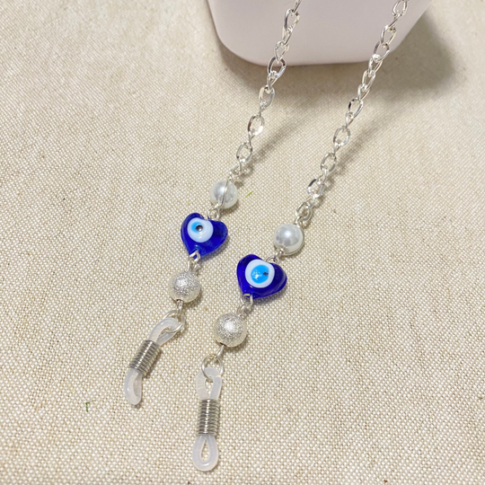 Evil Eye Glasses Chain, Glasses Chain For Her, Evil Eye Accesories, Sunglasses Chain, Gift Accessories, Jewelry