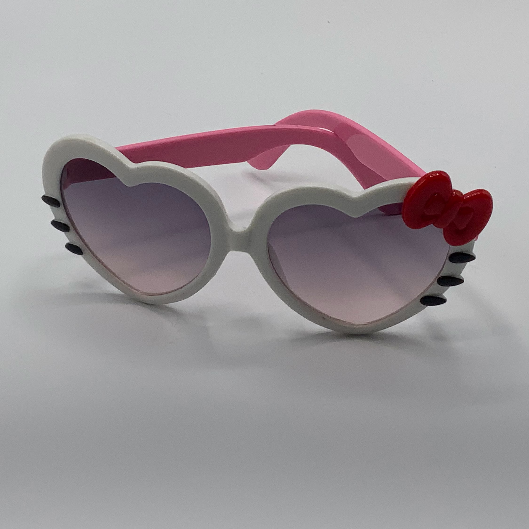 Heart Shaped Kitty Sunglasses, Stocking Stuffer, Birthday Party, Party Favors , Sunglasses For Baby, Toddler Little Girl Birthday Party