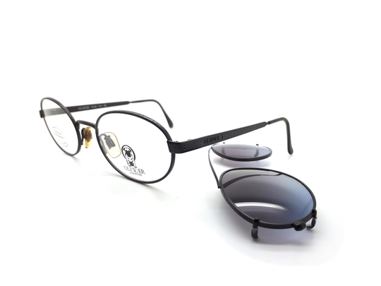 Vintage Oliver By Valentino 1396 1281 90S Sunglasses // 1990S Designer Clip On