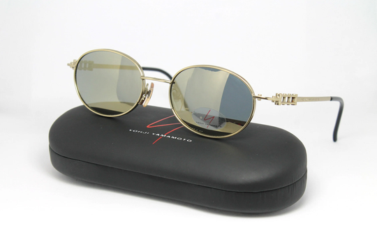 Yohji Yamamoto 51-6105 Steampunk Rare Unique Vintage Sunglasses Lunettes Occhiali Solglasögon Sole #lse01
