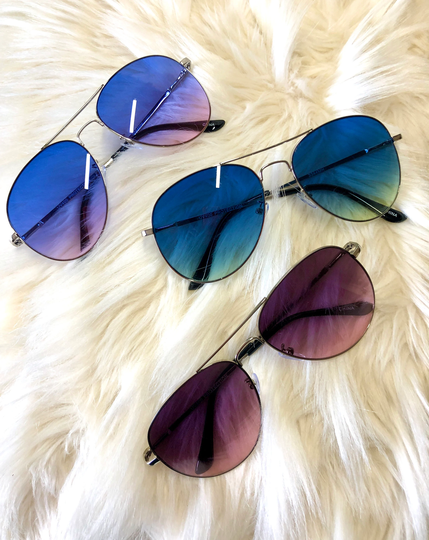 Aviator Sunglasses - Ombre Ii One Pair Your Choice