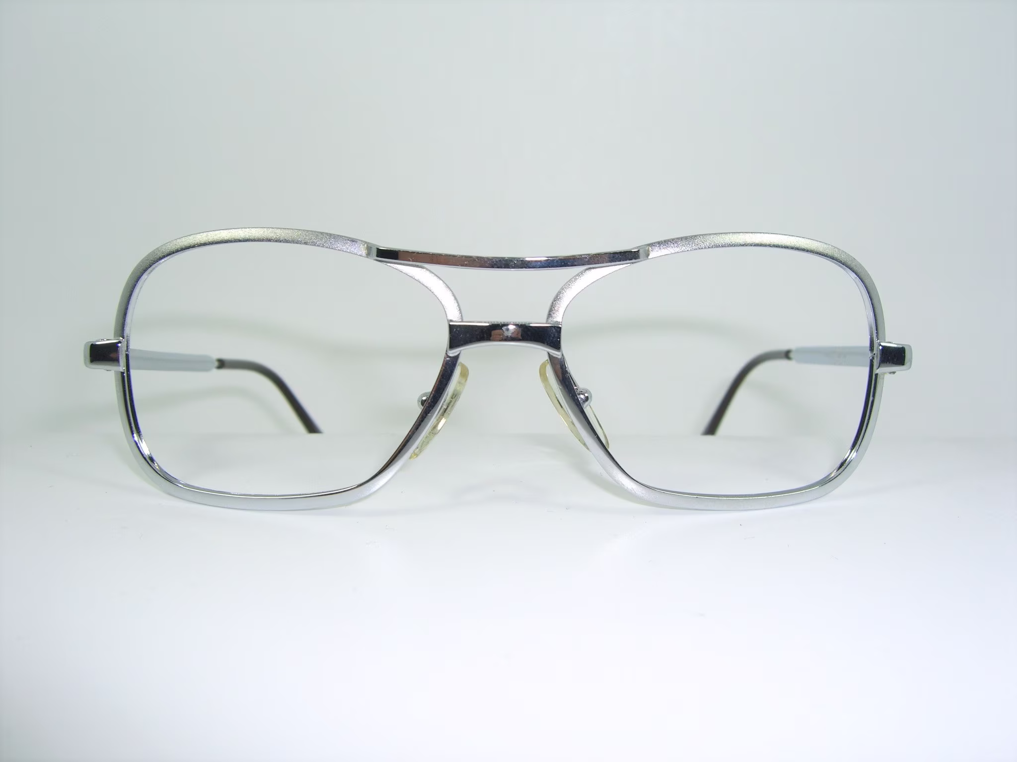 Morel, Luxury Eyeglasses, Aviator, Oval, Square, Platinum Plated, Frames, Nos, Hyper Vintage, Extremely Rare