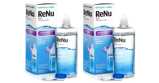 ReNu MPS Sensitive Eyes 2 x 360 ml with cases
