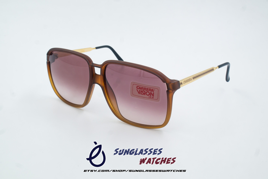 Carrera Vision 5561 10 Made in Austria 1970S Vintage Sunglasses/New Old Stock Nos Men