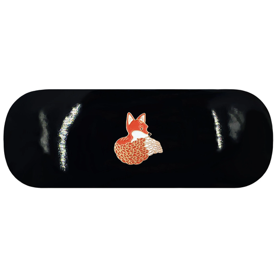 Bushy Tail Fox Hard Glasses Case. Red Spectacle Garden Reading Eyeglasses Wildlife Sunglasses Animal Birthday Gift